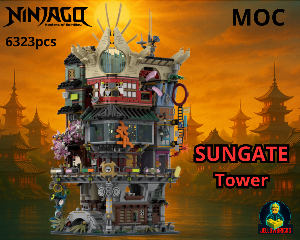 Lego Ninjago Sungate Tower