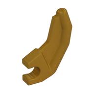Lego Animal / Creature Body Part, Claw with Clip / Pearl Gold