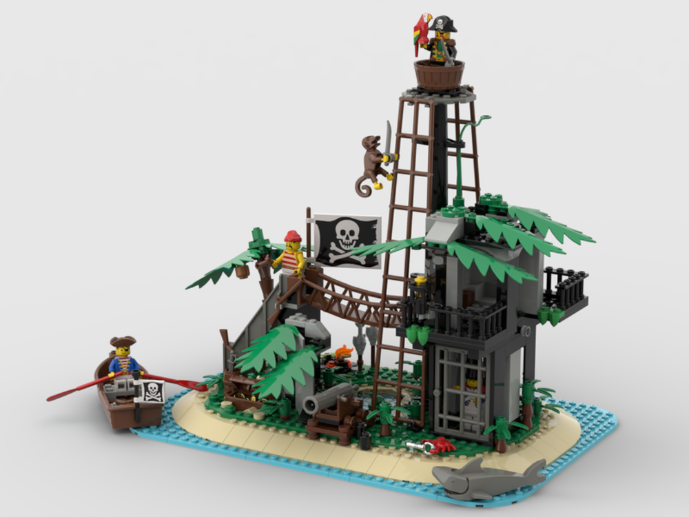 Lego Forbidden Island MOC