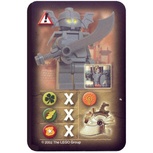 Lego Trading Card, Orient, Hazards - Dragon Fortress Guardian / [No Color/Any Color]