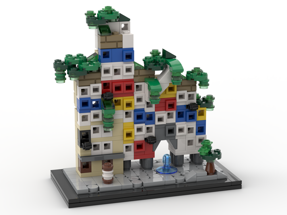Lego 1985 – Hundertwasserhaus