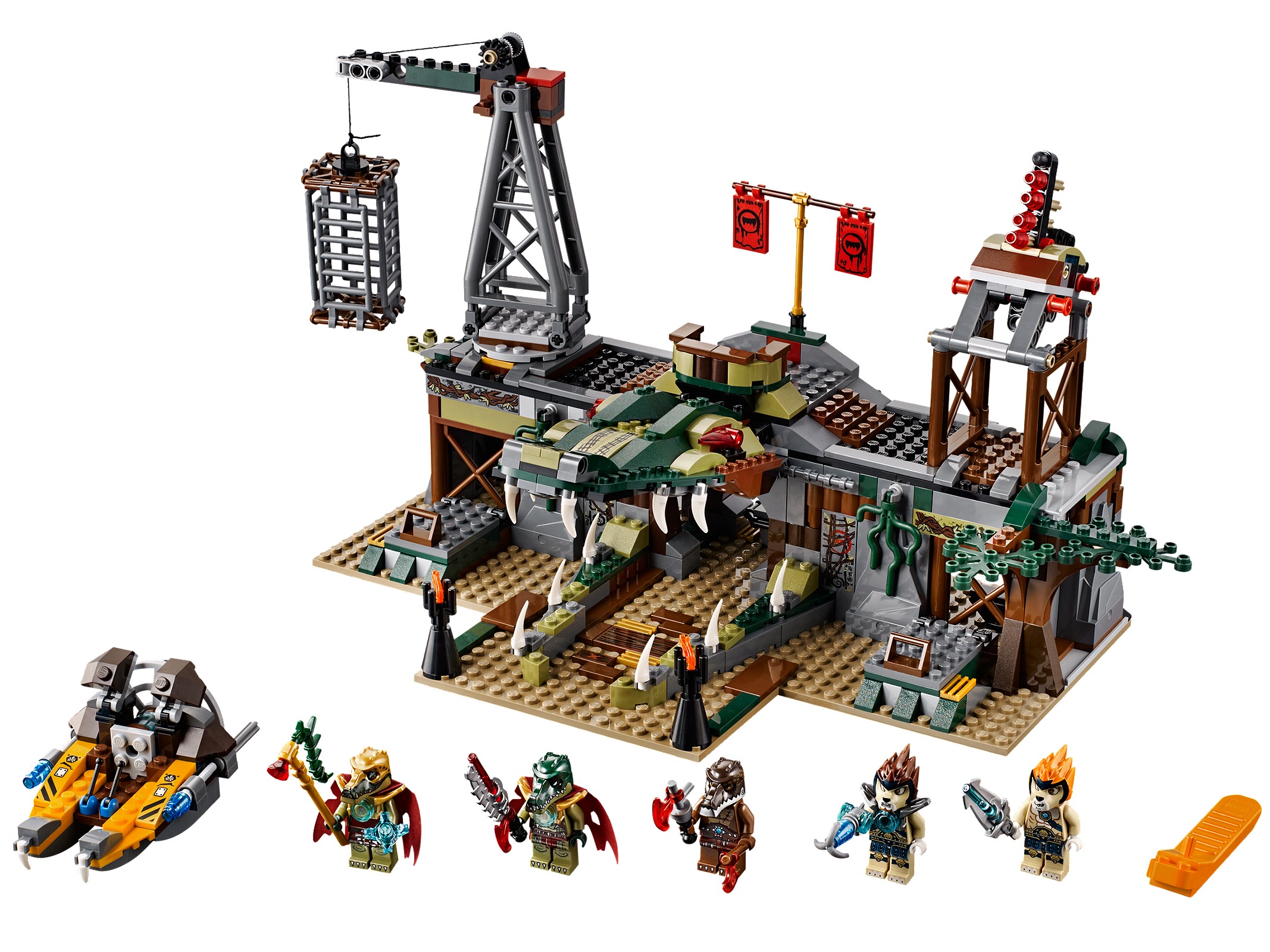 Lego The Croc Swamp Hideout