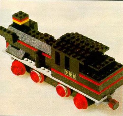 Lego Steam Locomotive