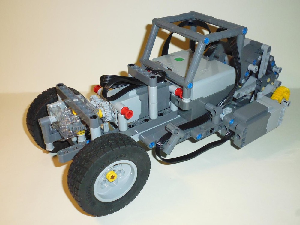 Lego Single Amoeba Wheel Tractor