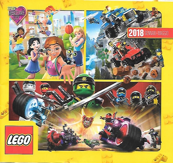 Lego 2018 Large Italian / Swiss January - May (622.6058 CH/I 622.6089-IT)