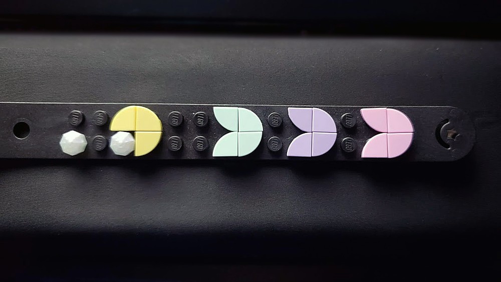 Lego Pac-Man Bracelet
