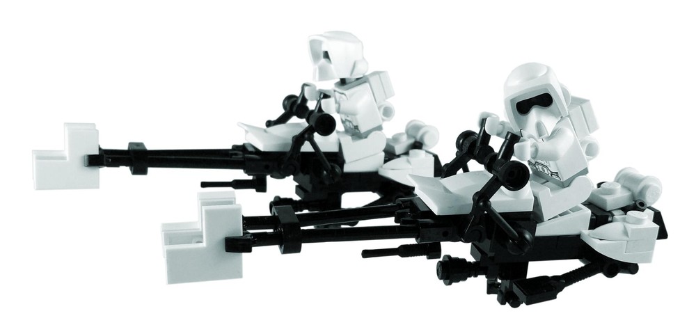 Lego 74-Z Speeder Bike (Hoth Version)