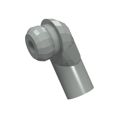 Lego Arm, Left / Light Gray