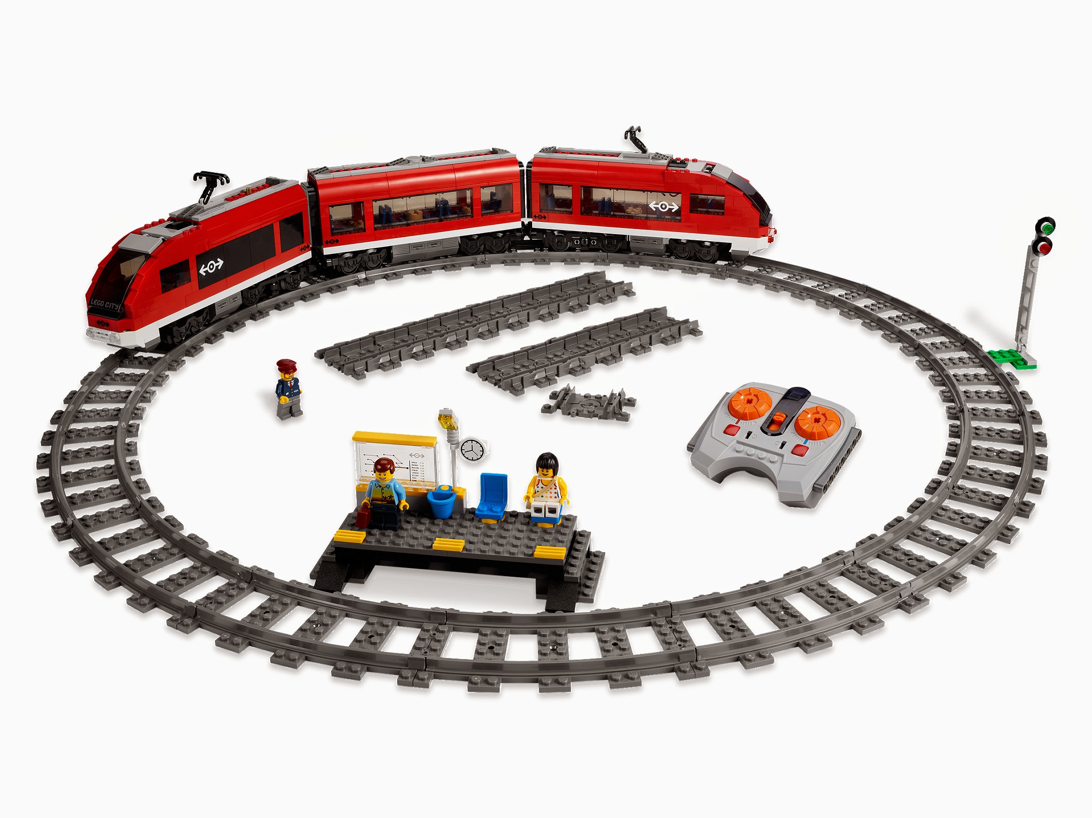 Lego Passenger Train