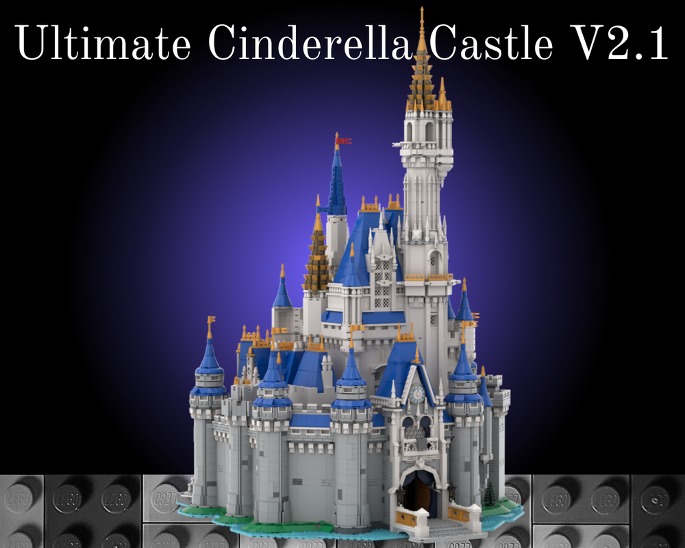 Lego Ultimate Cinderella Castle v2| No Stage