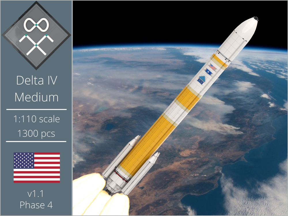 Lego 1:110 Delta IV Medium