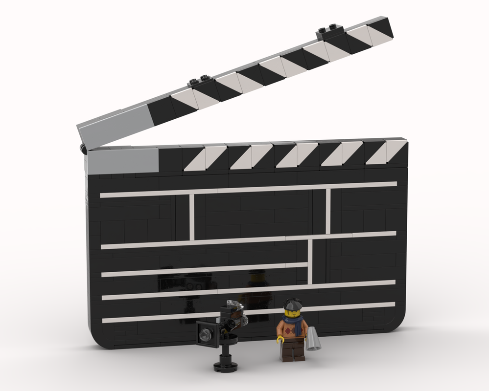 Lego Director's Clapperboard – A Tribute to Filmmaking