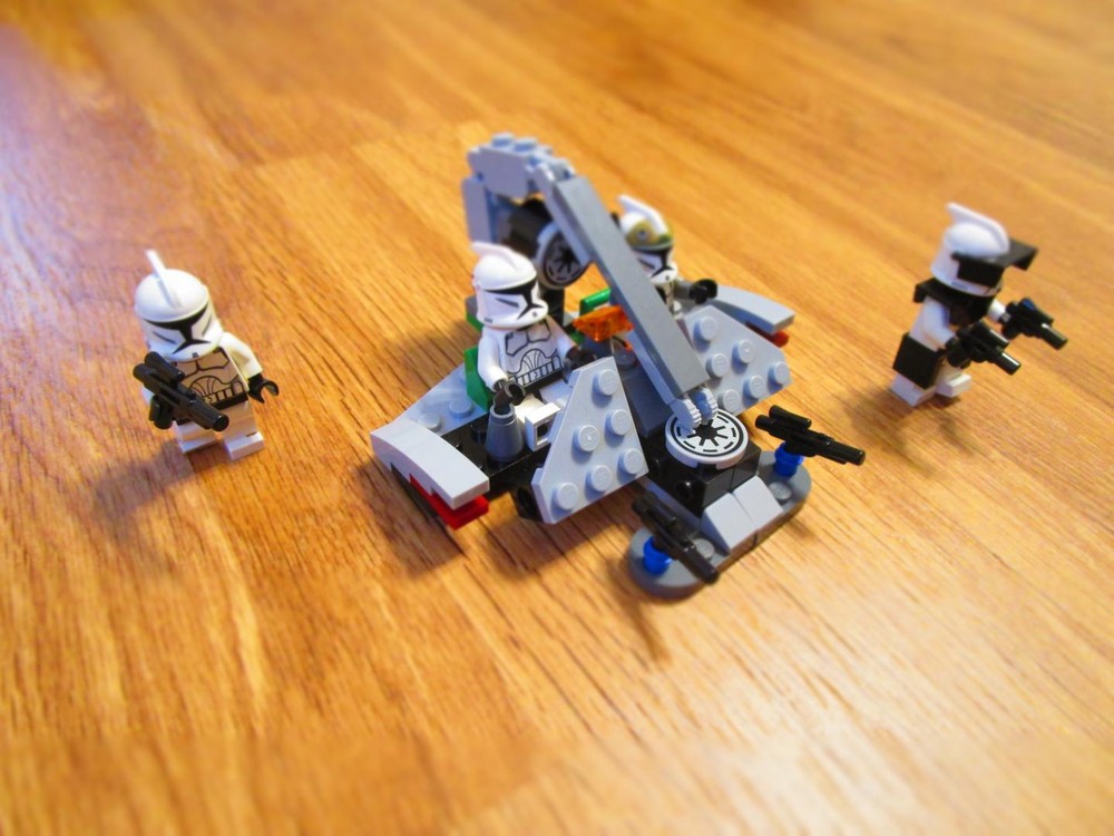 Lego 8014 alt. Republic Swamp Speeder