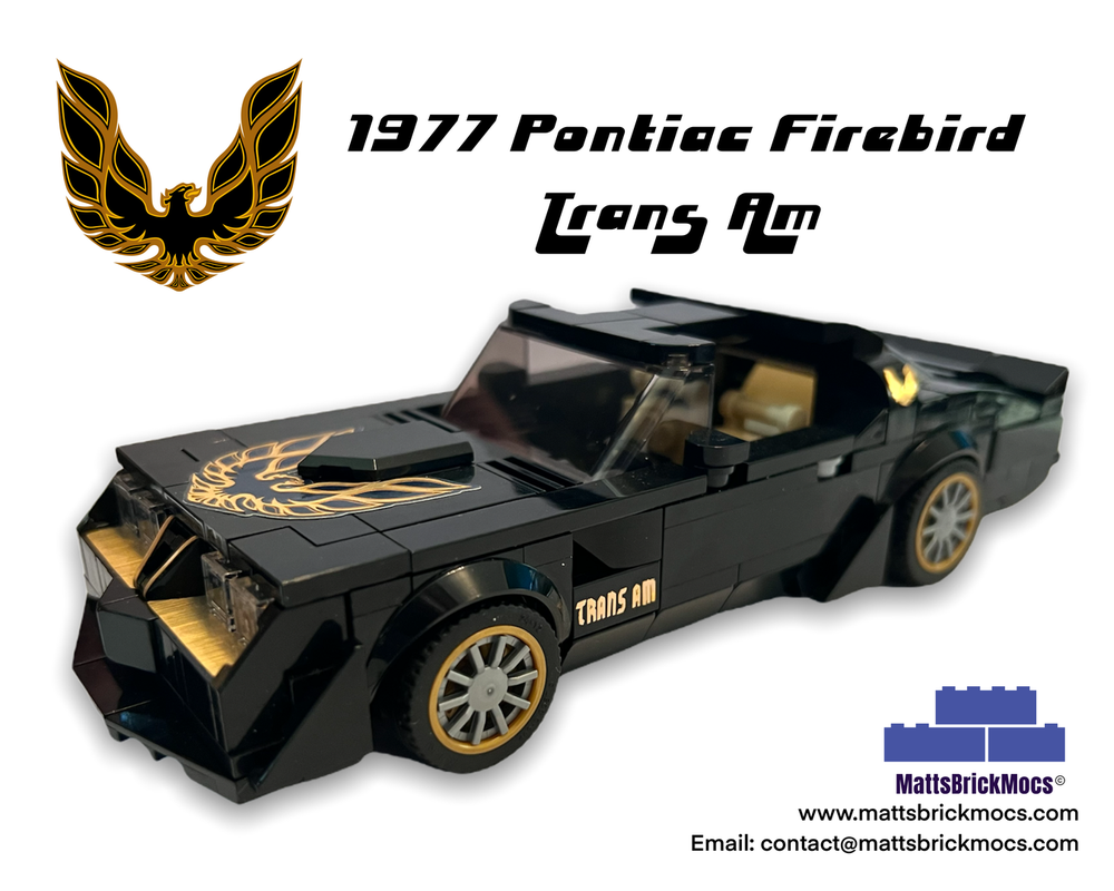 Lego 1977 Pontiac Firebird Trans Am