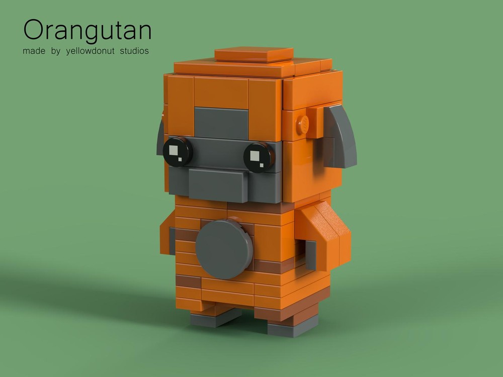 Lego Orangutan Brickheadz
