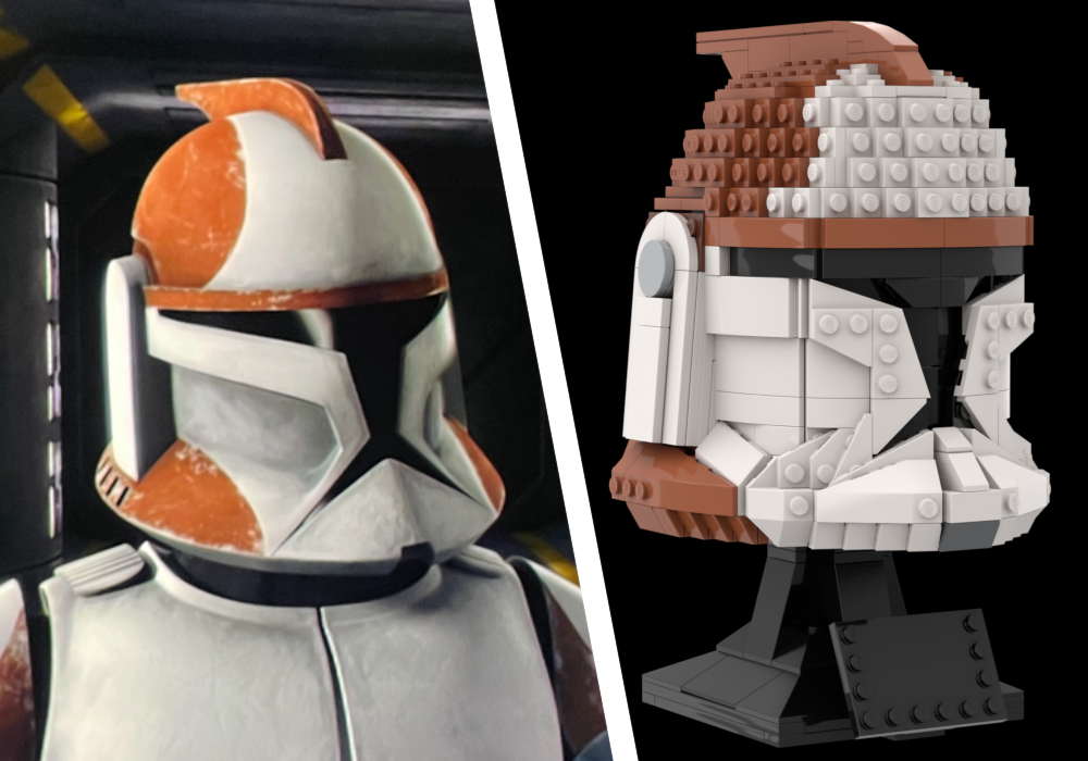 Lego Commander Ponds P1 Helmet