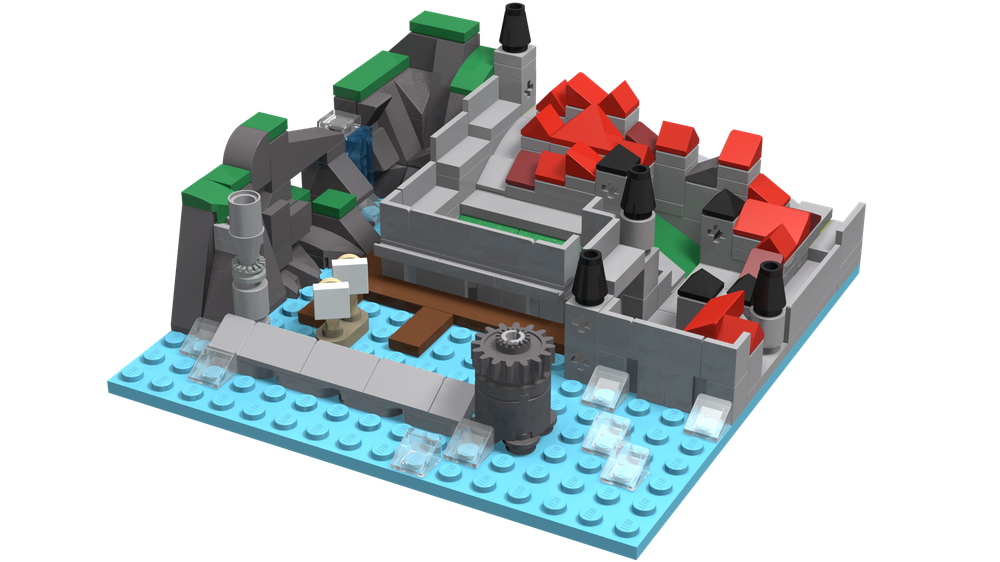 Lego Micro Scale Castle