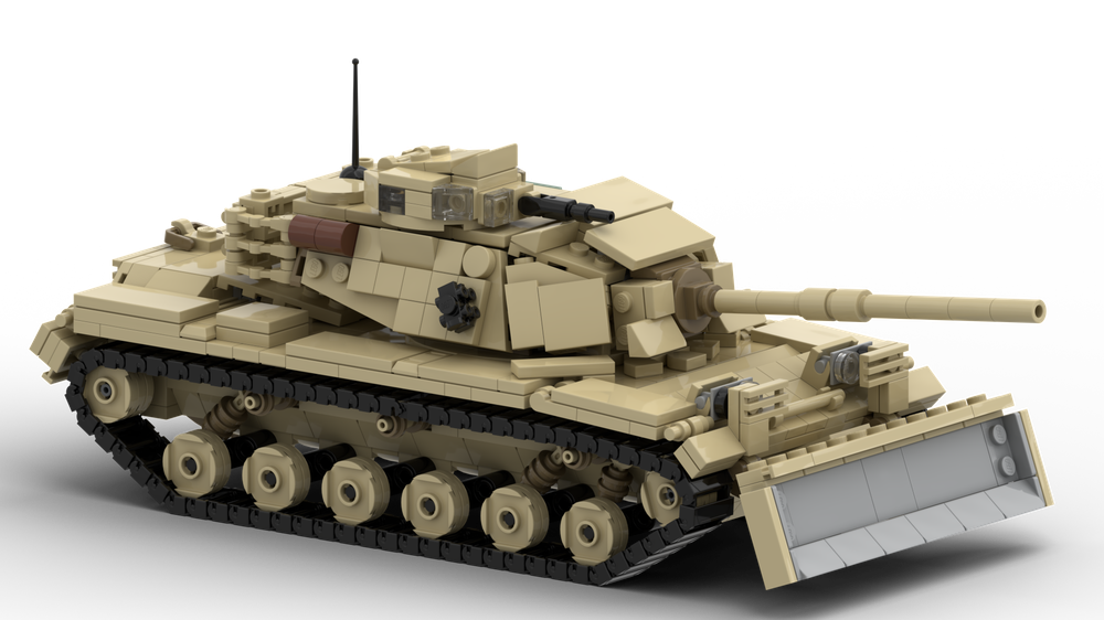 Lego M60A1 w/ Dozer
