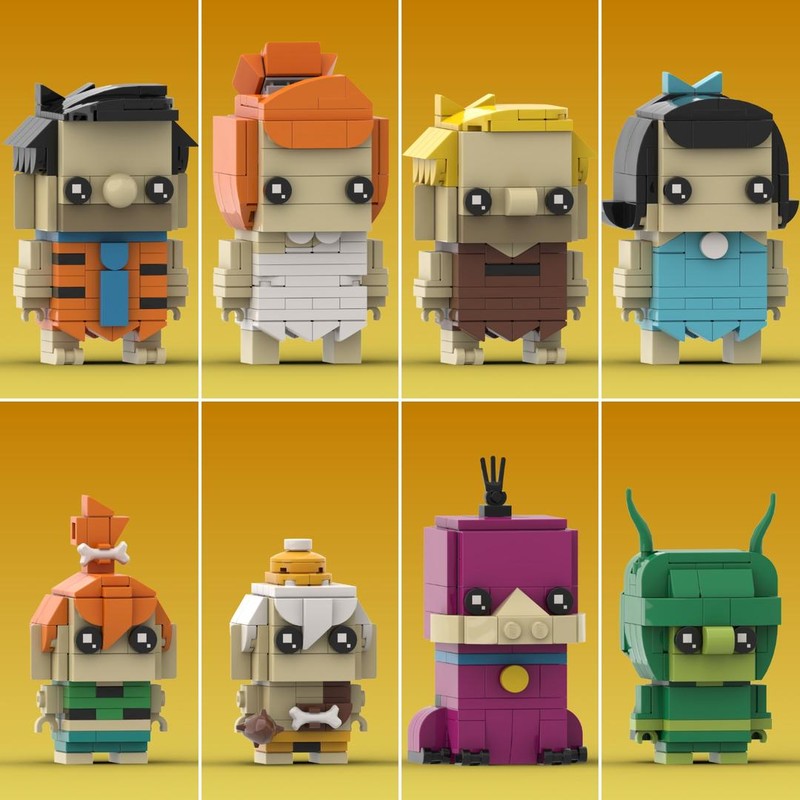 Lego "The Flintstones" Brickheadz Series