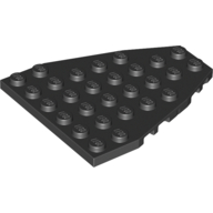 Lego Wedge Plate 7 x 6 Boat Bow with Stud Notches