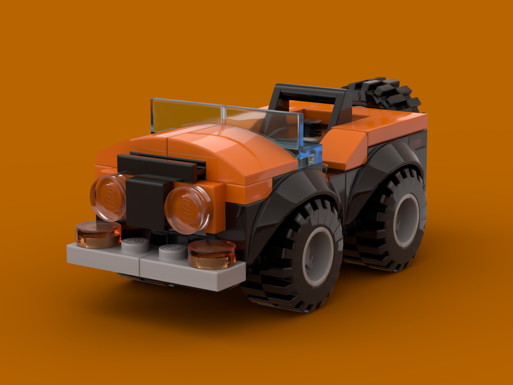 Lego Mario Kart - Tanooki Kart