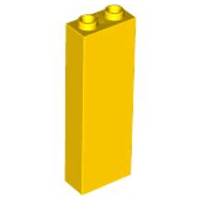 Lego Brick 1 x 2 x 5 / Yellow