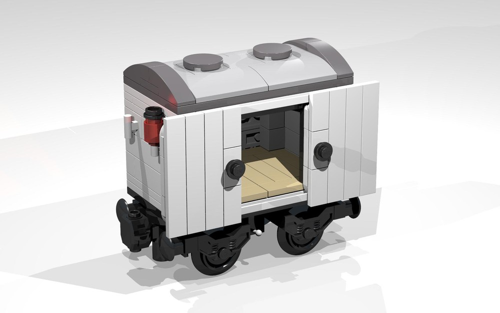 Lego 4-Wheel Reefer (mini, white)