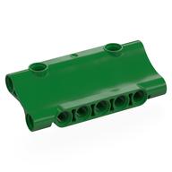 Lego Technic Panel Curved 7 x 3 Inverted / Green
