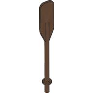 Lego Equipment Oar / Paddle with Bar Handle / Brown