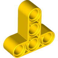 Lego Technic Beam 3 x 3 T-Shape Thick / Yellow