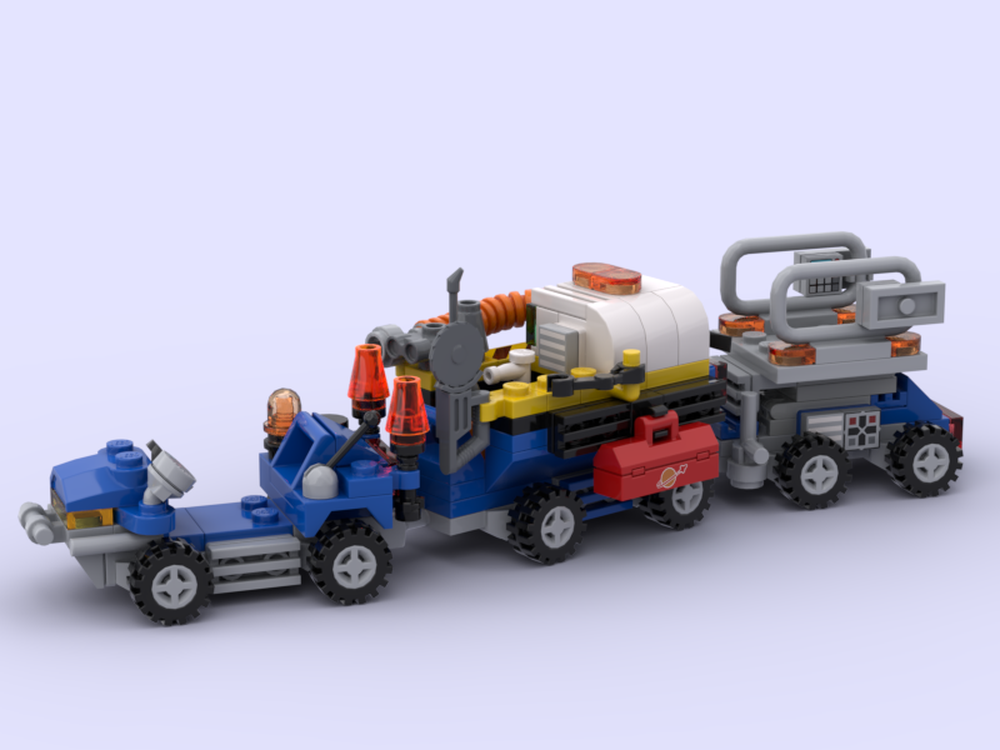 Lego Classic Space Service Tractor