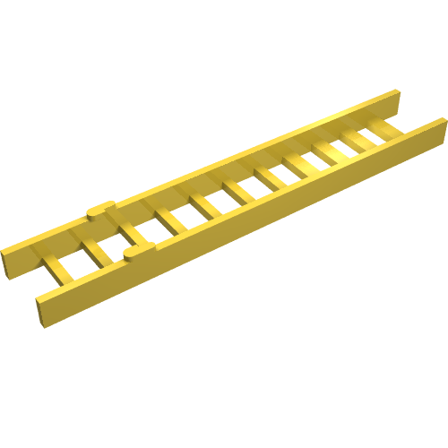 Lego Ladder Two Piece, Bottom Section / Yellow