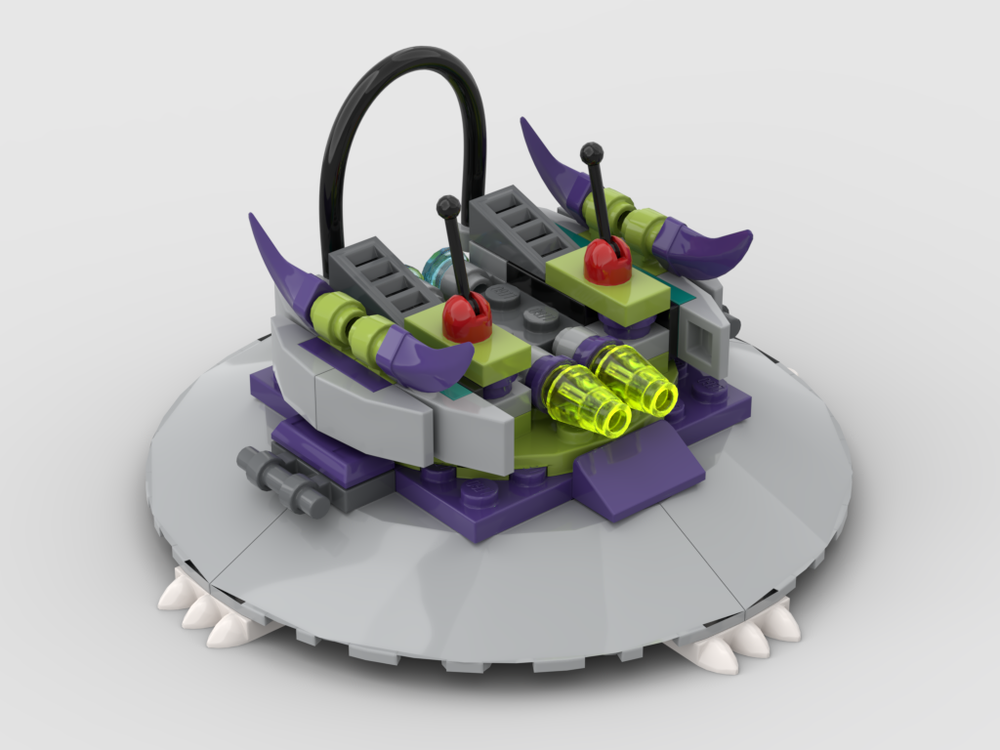 Lego Alien stricker saucer