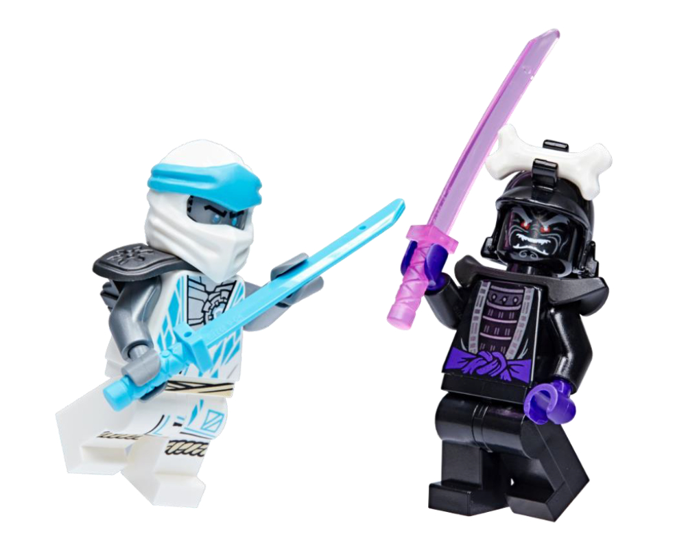 Lego Zane vs Garmadon