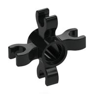 Lego Technic Pin Connector Round with 4 Clips / Black