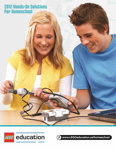 Lego 2012 Large US Education Brochure (Hands-On Solutions for Homeschool)