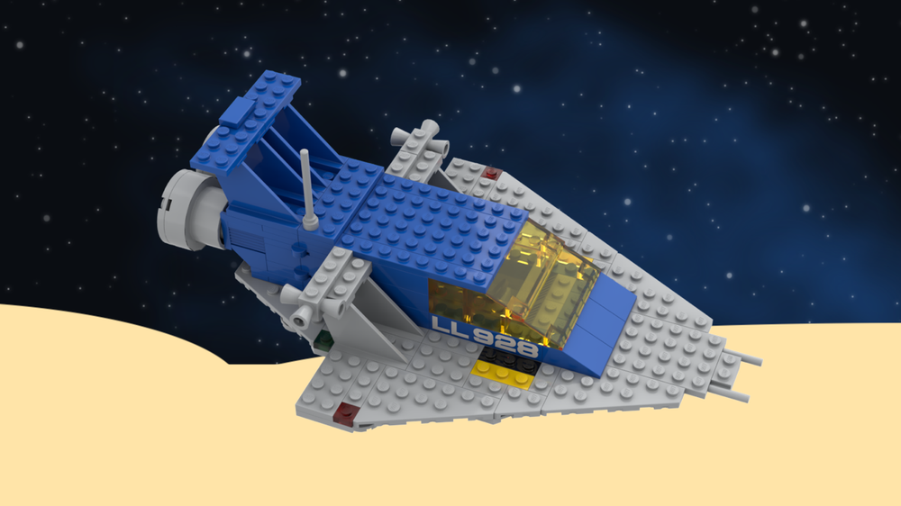 Lego Classic Space Reimagined: Space Cruiser LL924