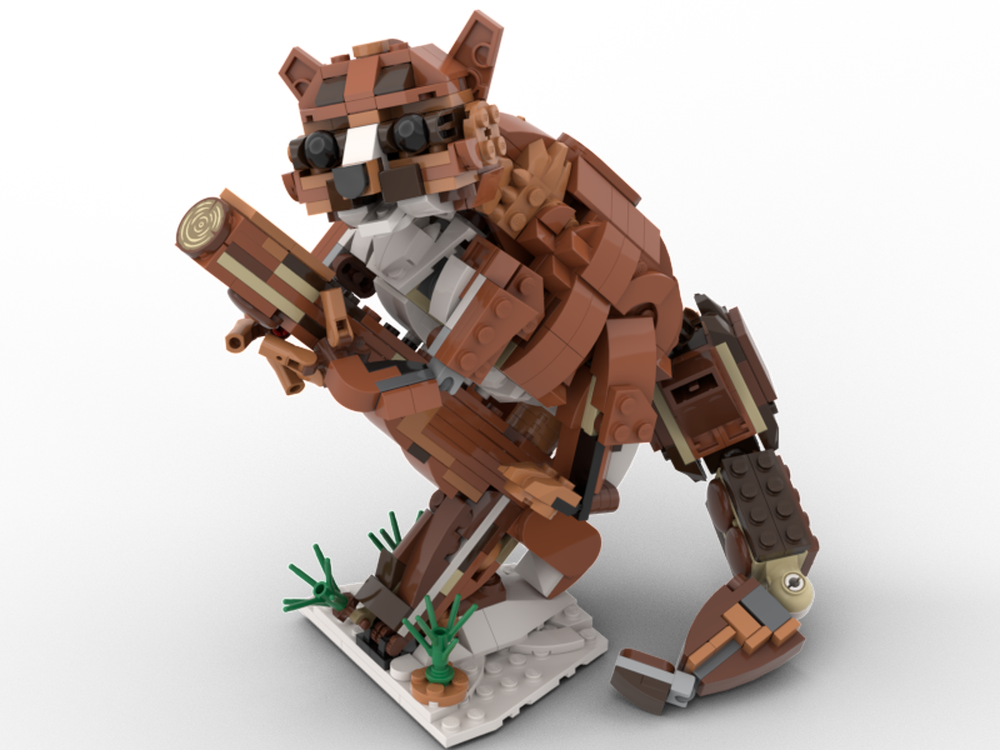Lego 31154 Brown Mouse Lemur