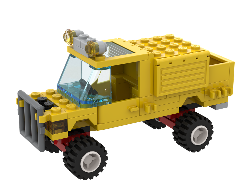 Lego 4x4 Long Wheelbase Single Cab Canopy