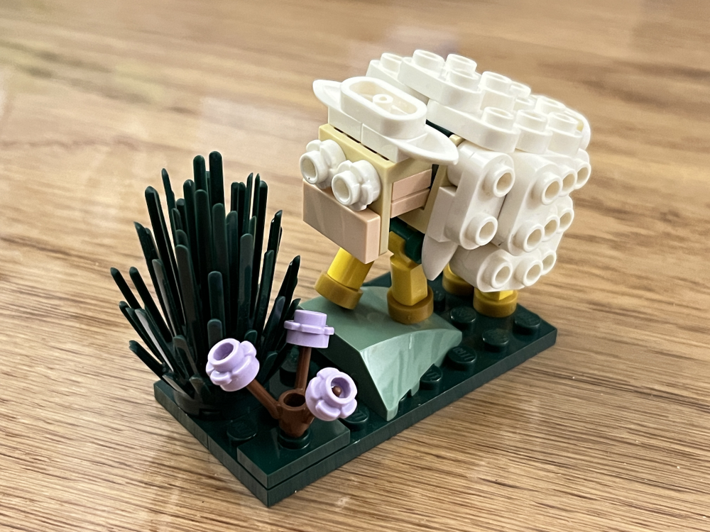 Lego Sheep (10280 alternate)