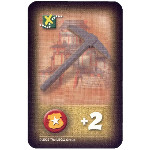 Lego Trading Card, Orient, Items - Pickaxe (China) / [No Color/Any Color]