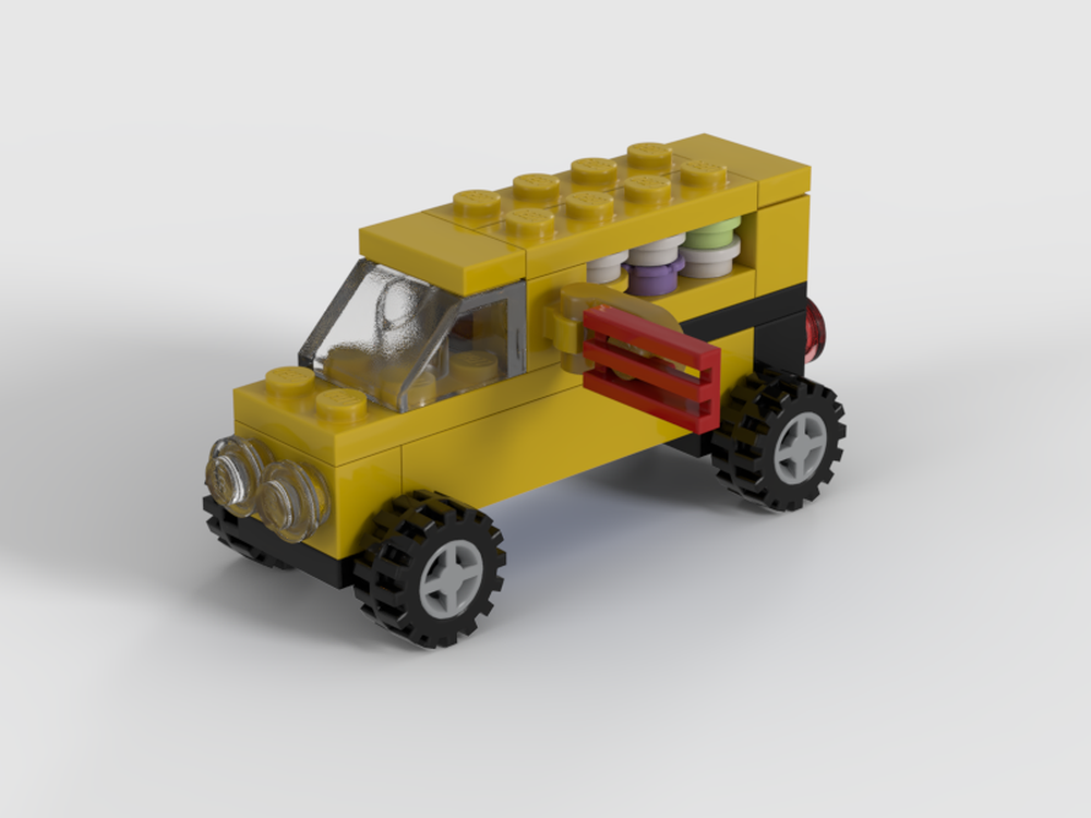 Lego Yellow Bus - Sets 11018 & 10696