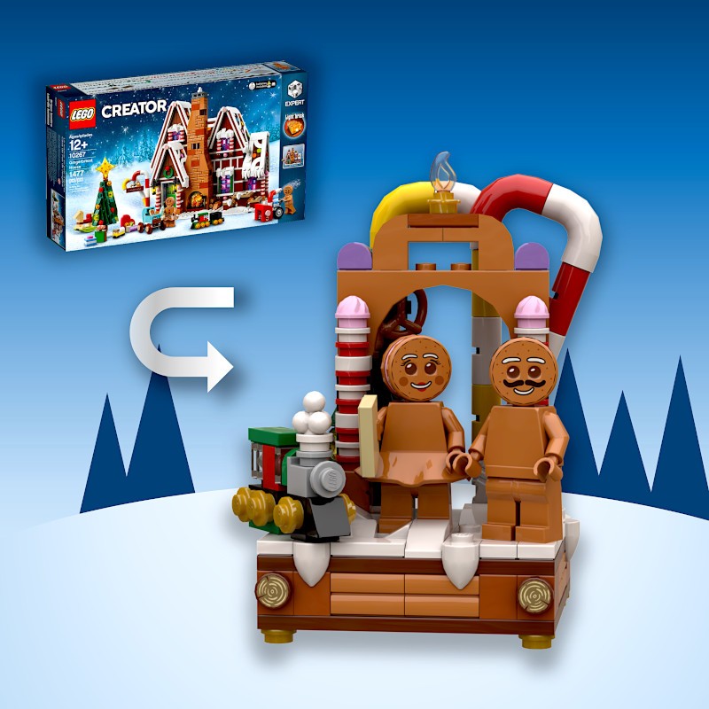 Lego The Gingerbread Vignette
