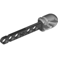 Lego Projectile, Technic Competition Arrow, Liftarm Shaft with Hollow Light Bluish Gray Rubber End