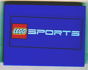 Lego Slope 10 6 x 8 with LEGO Sports Logo Pattern (Sticker) - Set 3432