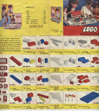 Lego 1962 UK - Late Issue