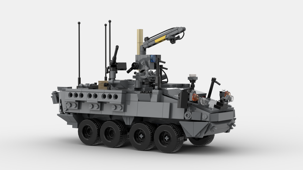 Lego M1251A1 Fire Support Vehicle DVHA1 | US Army Target Acquisition Stryker