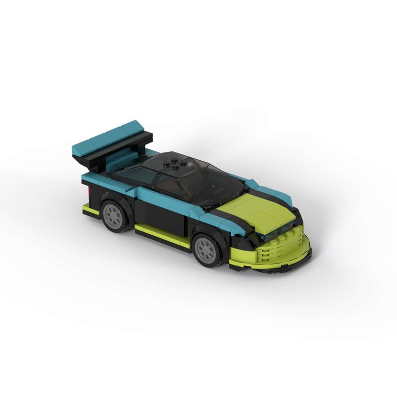 Lego Electric Sports Car (8-wide MOD)