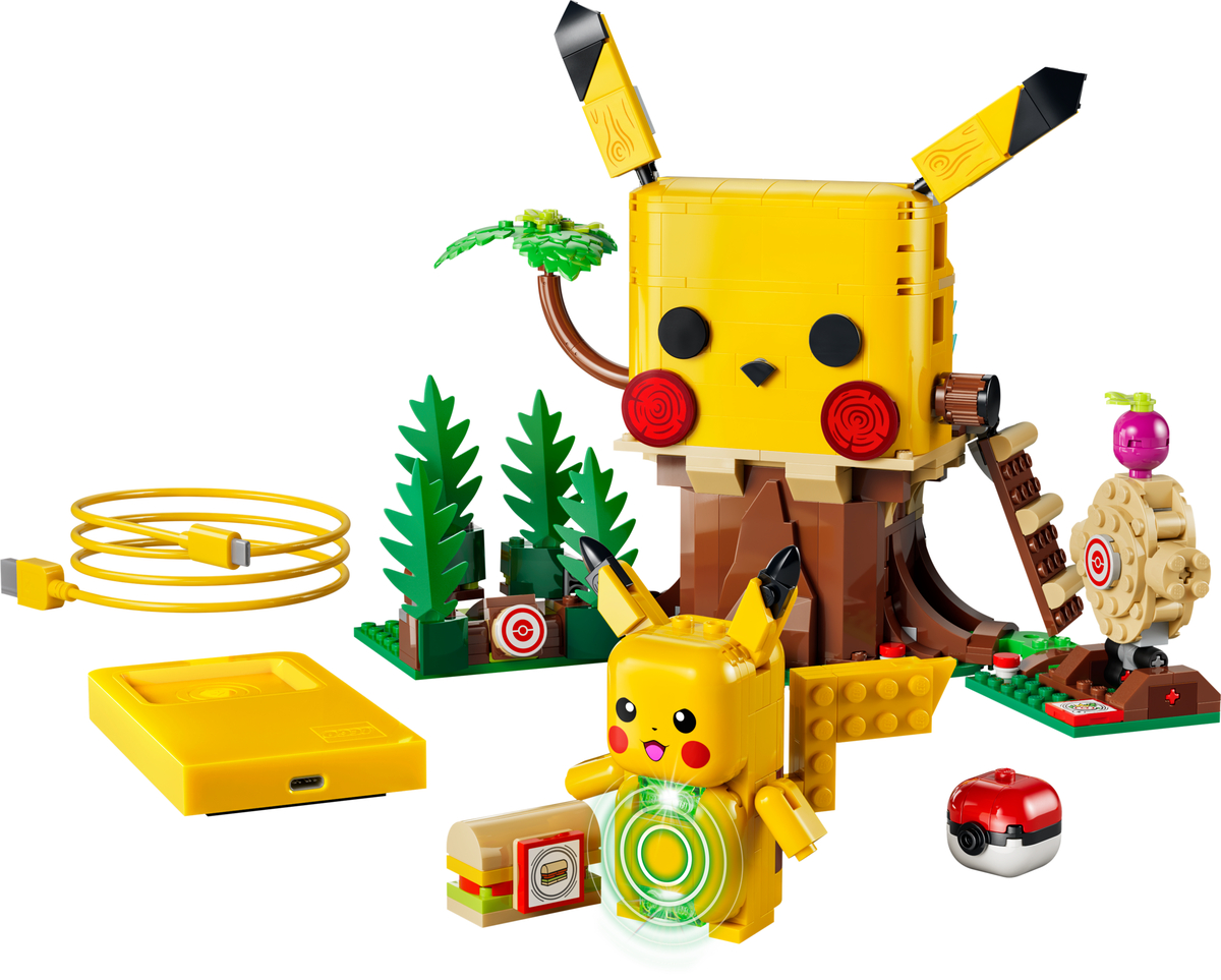 Lego Training House with Pikachu