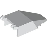 Lego Windscreen 7 x 4 x 1 2/3 with Hinges / White